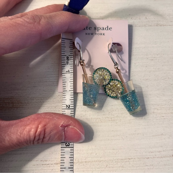 Kate Spade Good Spirits French Wire Drop Earrings NWT - Picture 5 of 5